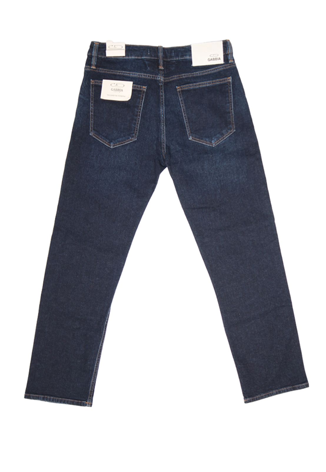 Gabbia – Straight Leg Jeans in Dunkelblau