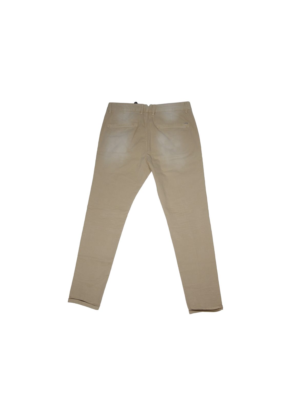 Scotch & Soda Superslim-Fit Chinohose – Beige mit Waschung