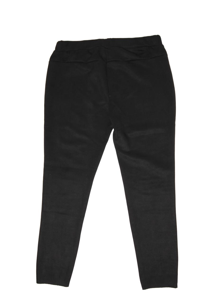 Miss Goodlife Leggings – Wildlederoptik in Schwarz
