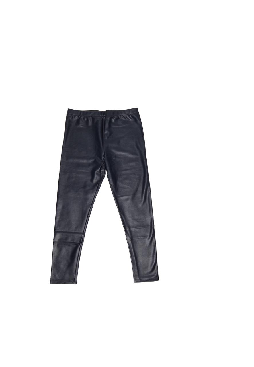 Miss Goodlife Lederimitat-Leggings – glänzend