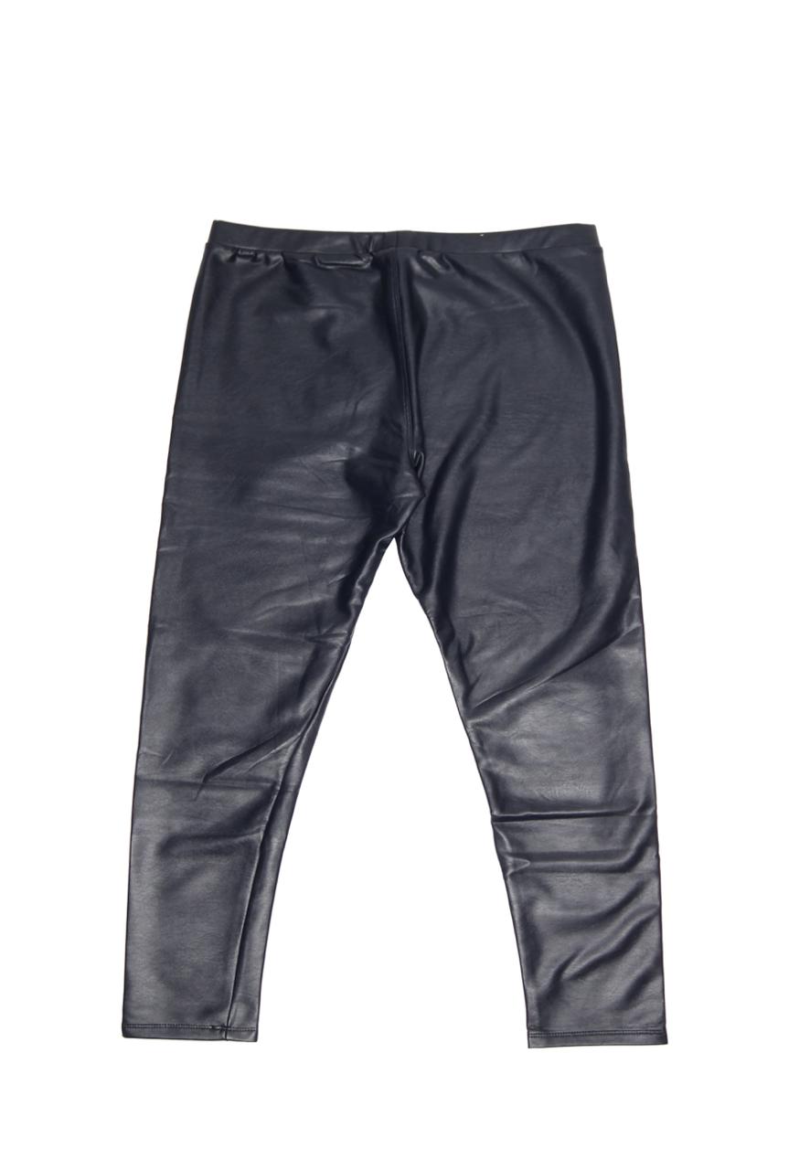 Miss Goodlife Lederimitat-Leggings – glänzend