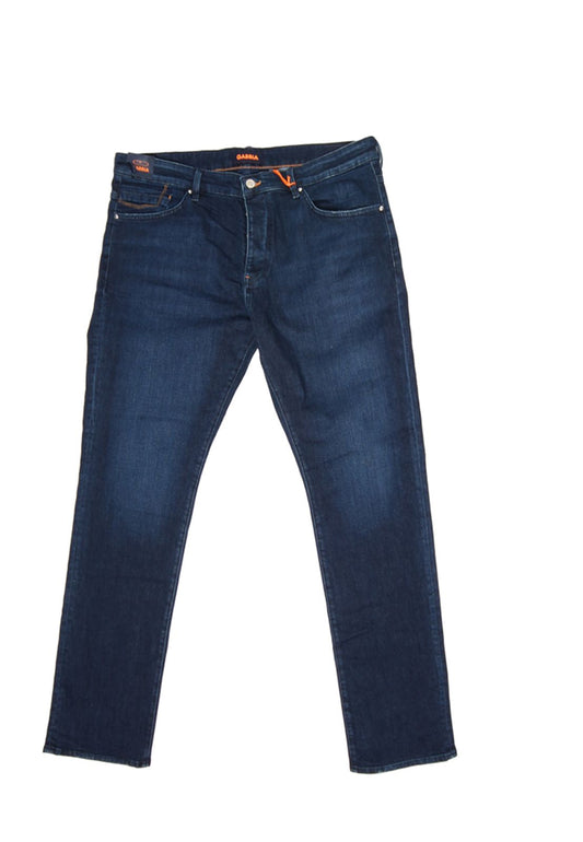 Gabbia Straight Leg Jeans – Comfort Line mit Knopfleiste