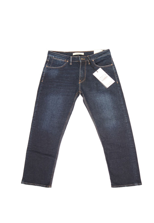Gabbia – Straight Leg Jeans in Dunkelblau