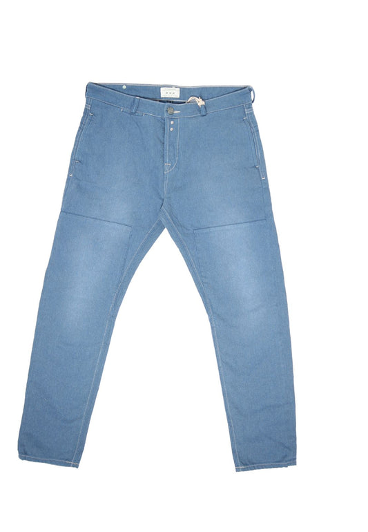 Scotch & Soda 5-Pocket Jeans – Hellblau mit Kontrastnähten